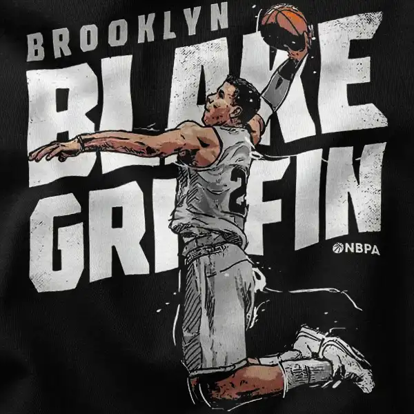 Epic Blake Griffin Dunk Fan Art Graphic Merch