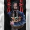 Baby Yoda Meme John Wick Chapter 4 Graphic Merch