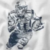 Julian Edelman Patriots NFL Football Graphic Apparel