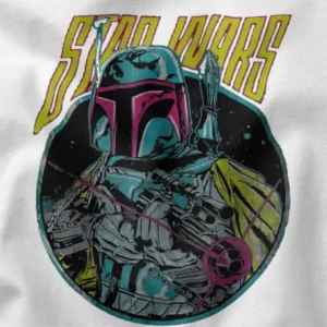Vintage Star Wars Boba Fett Comic Book Graphic Merch