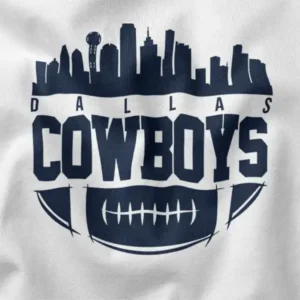 Vintage Dallas City Tour Cowboys Team Graphic Merch
