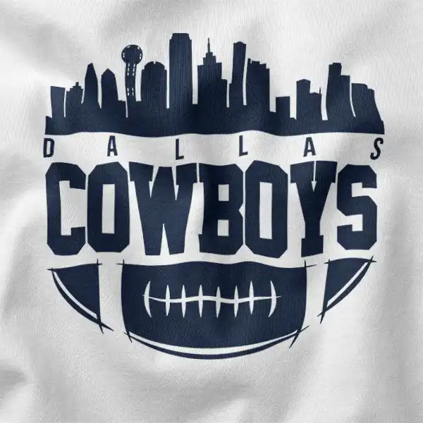 Vintage Dallas City Tour Cowboys Team Graphic Merch