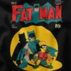 Dark Knight Fat Man Simpsons Graphic Merch
