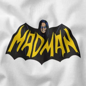 Batman Ozzy Osbourne Scream Metal Parody Graphic Merch