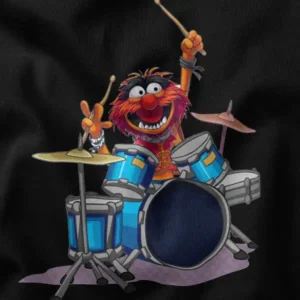 Animal Muppet That Plays The Drums Graphic Apparel