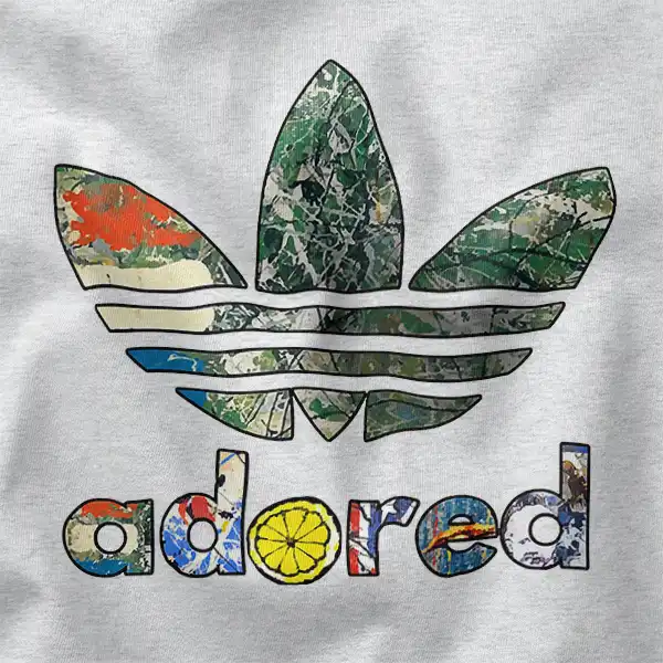 Adored Retro Art Parody Graphic Apparel