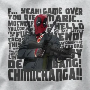 Maximum Effort Comic Anti-Hero Quote Graphic Tee