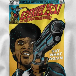 Ezekiel 25:17 Pulp Fiction Quote Graphic Apparel