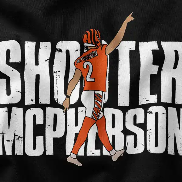 Bengals Fan Gear Shooter McPherson Graphic Apparel