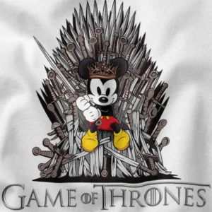 Mickey Mouse Game The Iron Throne Graphic Apparel