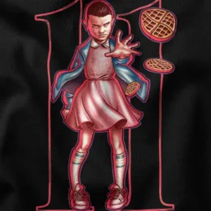 Stranger Things 11 Psychic Powers Graphic Apparel