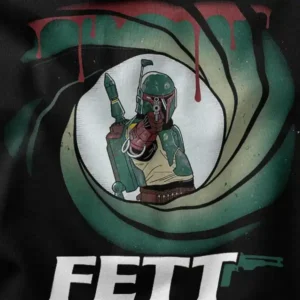 Boba Fett The Spy James Bond Graphic Apparel
