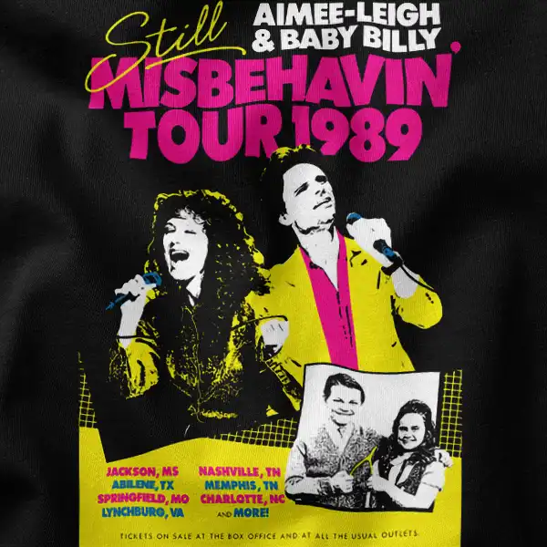 1989 Still Misbehavin Tour Graphic Merch