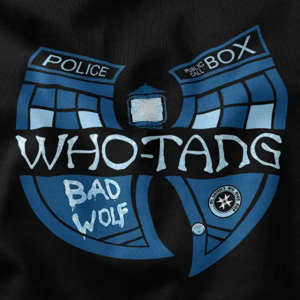 Doctor Who tang Tardis Clan Graphic Merch