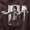 Jon Snow & Direwolf Pulp Fiction Parody Graphic Merch