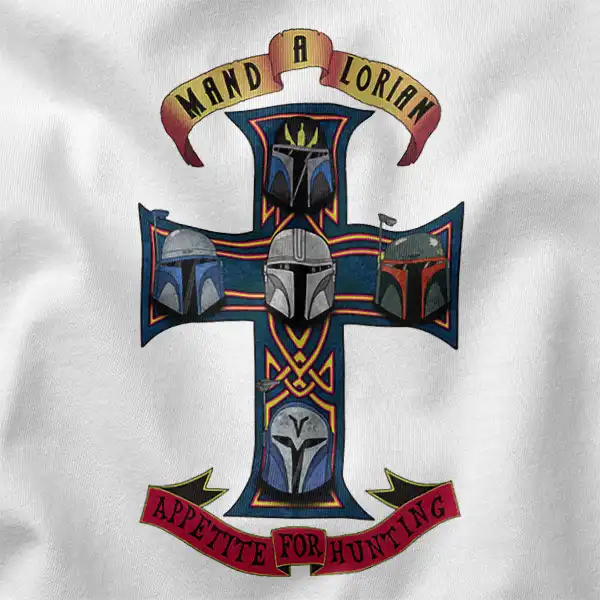 Mandalorian S3 Appetite for Destruction Graphic Merch