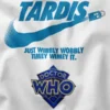 Doctor Who Time Traveler's Nike Swoosh Graphic Merch