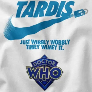 Doctor Who Time Traveler's Nike Swoosh Graphic Merch
