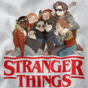 Stranger Things 5 Comic Book Art Graphic Apparel
