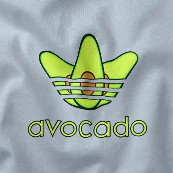 Avocado Theory Parody Logo Graphic Apparel