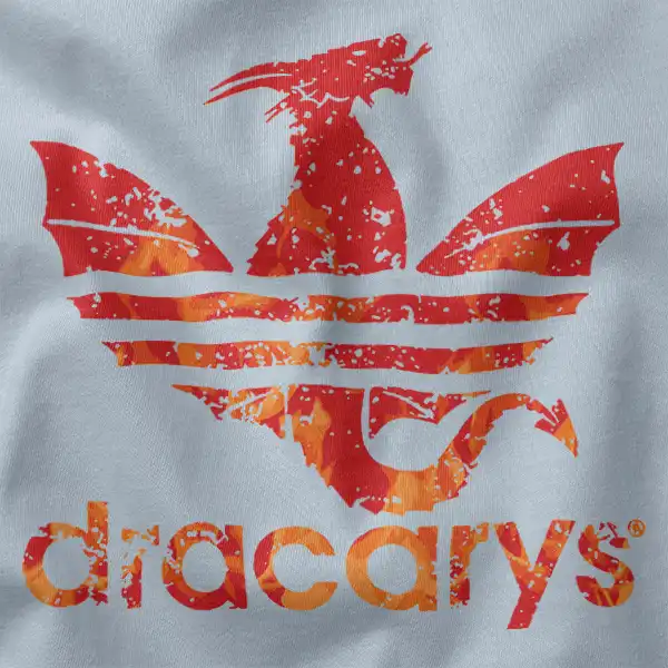 Dracarys Dragon Meme Adidas Graphic Merch