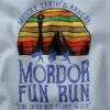 Mordor Fun Run Sunset Graphic Merch