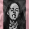 Lana Del Rey Smoke Boyfriend Graphic Merch