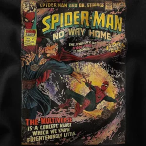 Spider-Man No Way Home Comic Graphic Apparel