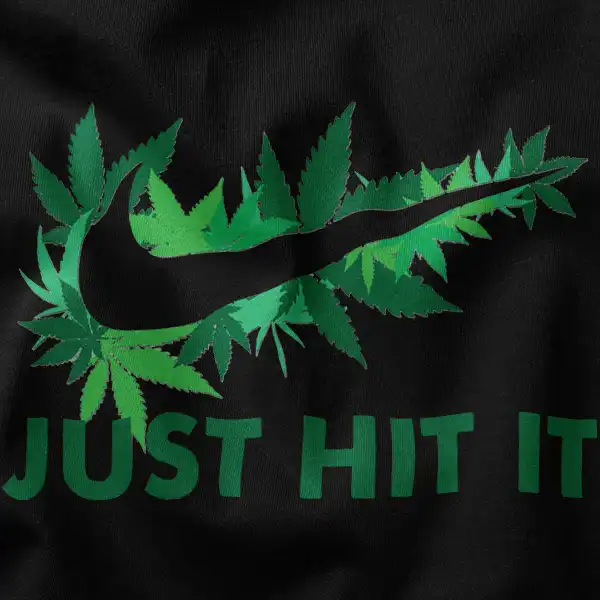 Just Hit It Parody Nike Graphic Merch
