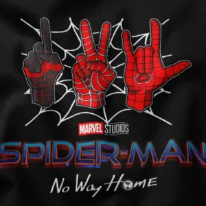 Spider-Man Hands No Way Graphic Apparel