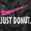 Just Donut Pink Parody Nike Graphic Merch