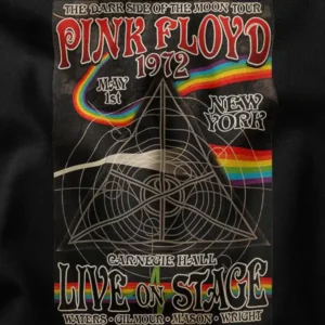 Pink Floyd Rainbow Theatre 1972 Triagle Graphic Apparel