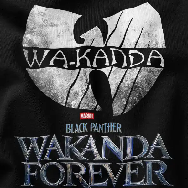 Wakanda Forever Movie Wu-Tang Clan Graphic Merch