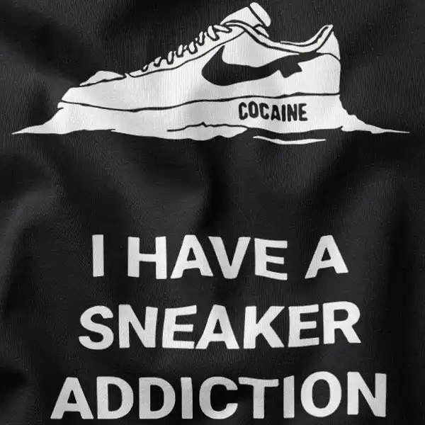 Sneakers Cocaine Addiction Graphic Apparel