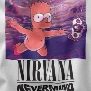 Bart Simpson Nevermind Graphic Merch