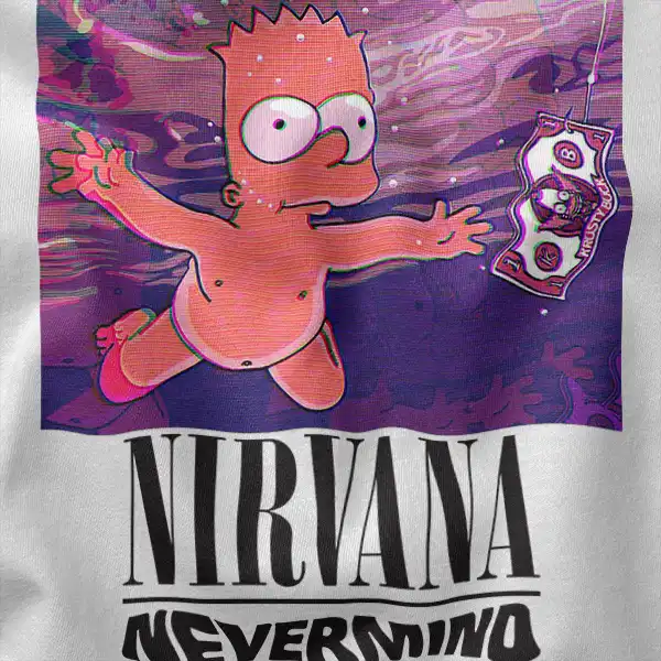 Bart Simpson Nevermind T-Shirt