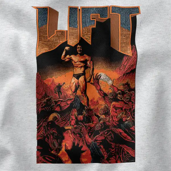 Poster Art Doom Games Arnold Gym T-Shirt