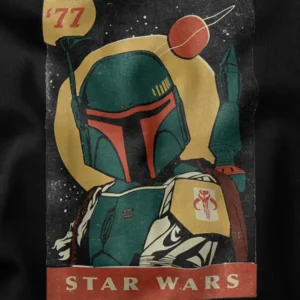 Star Wars 1977 Boba Fett Comic Retro Graphic Apparel