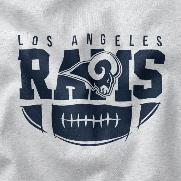 Vintage Los Angeles RAMS History Graphic Apparel