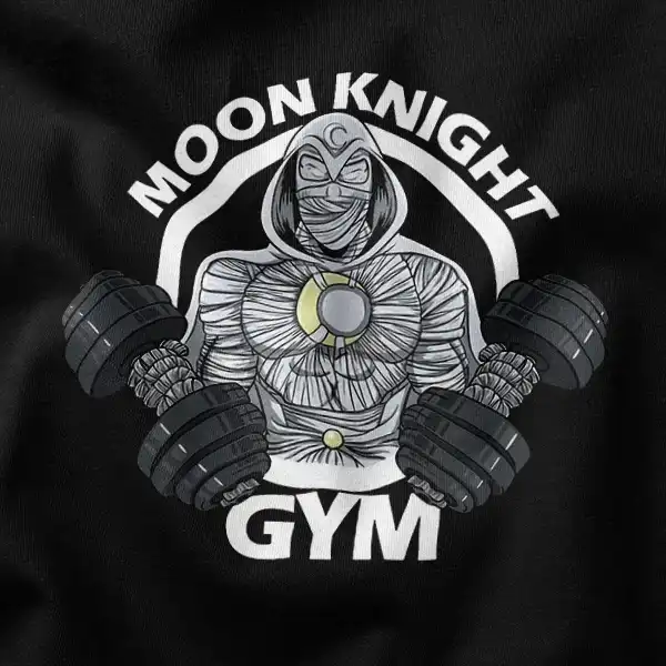 Moon Knight Marvel Shoulder Workout Graphic Apparel