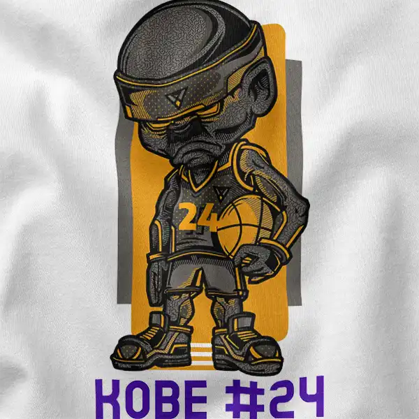 Fan Art Sad Kid Kobe 24 Meme Graphic Apparel