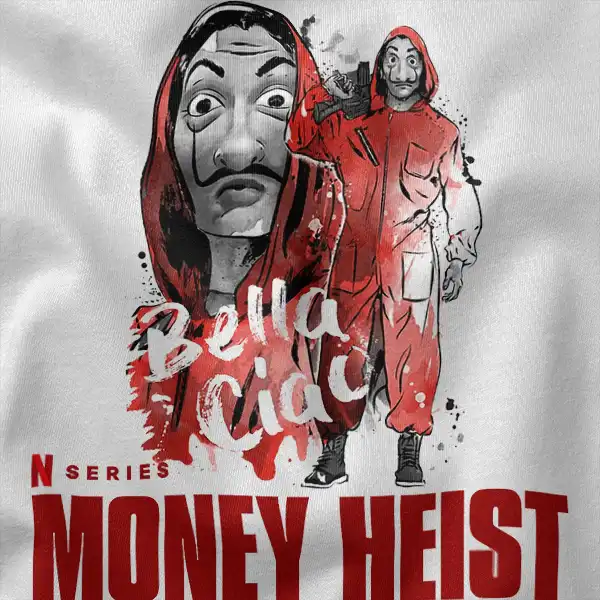Money Heist Head Of The Plan Bella Ciao T-Shirt