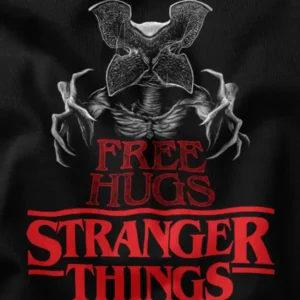 Stranger Things Monster Free Hugs Graphic Apparel