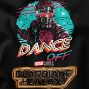 Marvel Merch Star Lord Dance Off Graphic Apparel