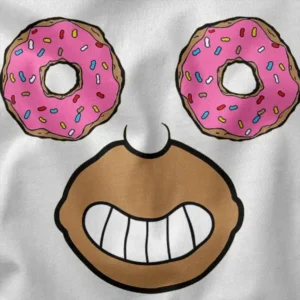 Funny Face Homer Donut Supplier Simpson Graphic Apparel