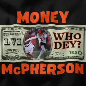Mcpherson Kicker Who Dey Bengals Graphic Apparel