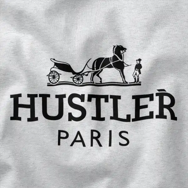 Meme Hustler Coach Paris Logo T-Shirt