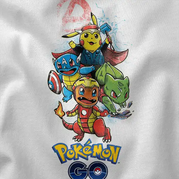 Avengers Assemble Pokemon Legends Graphic Apparel