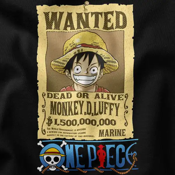New World Luffy Gear 5 Wanted T-Shirt
