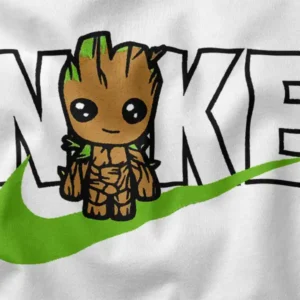 CuteBaby Groot Avengers Nike Symbol Graphic Apparel